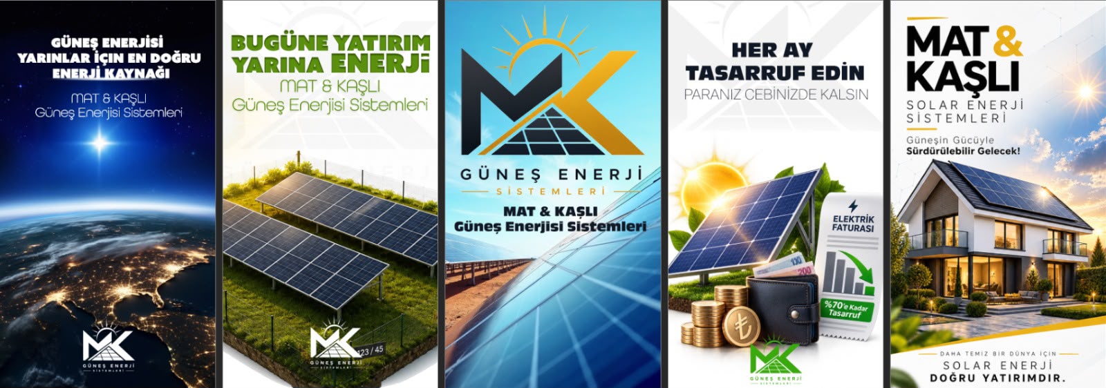 Mat & Kaşlı güneş enerjisi tanıtım serisi